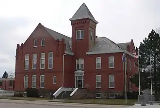 Sheridan County Courthouse in Rushville