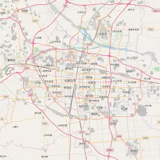 Luancheng is located in Shijiazhuang