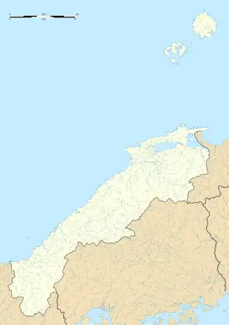 Isotake Station is located in Shimane Prefecture