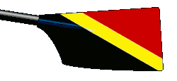 Image showing the rowing club's blade colours