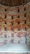 Shirley Plantation dovecote interior