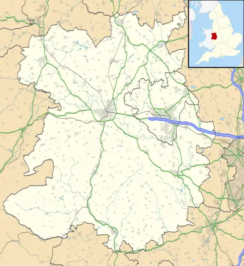 Buildwas is located in Shropshire