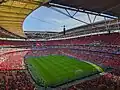 Inside of Wembley Stadium before the 2025 edition