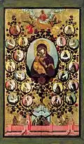 Our Lady of Vladimir, Tree of the Muscovite State, State Tretyakov Gallery (1668)[5][6]