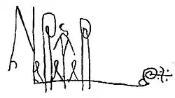 Sancho I's signature