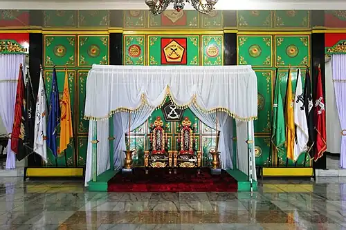 Lion Throne of the Sultan of Tidore