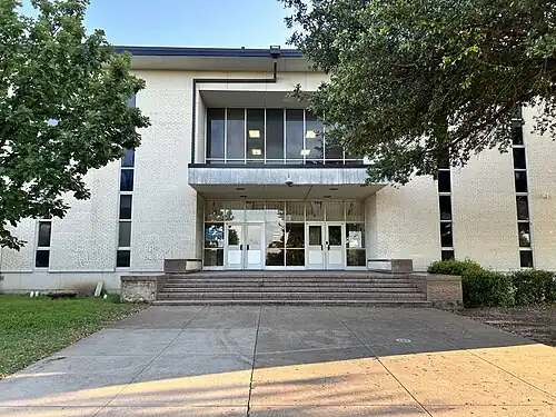 Main entrance of B-building