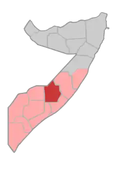 Location of Hiiraan State