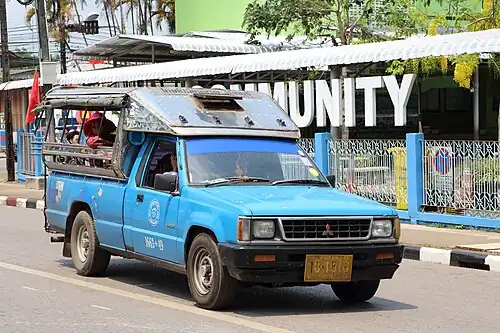 Mitsubishi L200 in Trat province