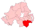 A medium constituency located in the south-east of the county.