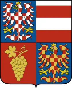 Coat of arms of South Moravian Region