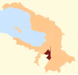 Pulkovsky meridian Municipal Okrug on the 2006 map of St.&nbsp;Petersburg