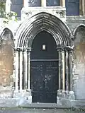 The west door