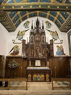 The Lady Chapel at St Peter's Church, Ealing, restored in 2022