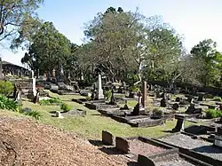 Cemetery adjoining Anglican Church of St John the Evangelist