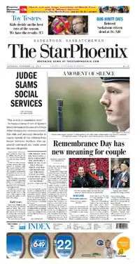 Front page&nbsp;— November 12, 2011