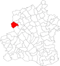 Location in Teleorman County