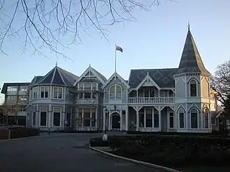 Strowan House, the administration building of St. Andrew's College