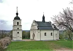 A church in Subotiv near Chyhyryn, the birthplace of Ukrainian Hetman Bohdan Khmelnytsky.