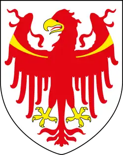 Coat of arms of the Province of South Tyrol