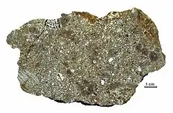 Suevite from the Manicouagan impact structure, Quebec, Canada