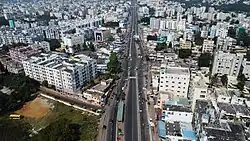 Sujatha Nagar junction aerial view