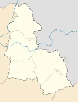 Lebedyn is located in Sumy Oblast