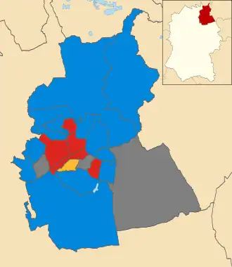 2006 results map