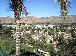 View of western Sylmar, facing north