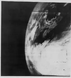 Image 33First television image of Earth from space, taken by TIROS-1 (1960) (from Space exploration)