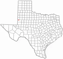 Location of Denver City, Texas