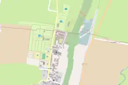 A map of Taizé and camp site