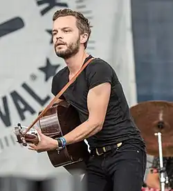 Matsson performing at the Newport Folk Festival in July 2015