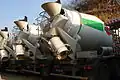 Cement trucks