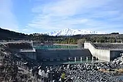 lake george scott overflow spillway