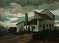 Grey Weather, oil on canvas, 1920-1925