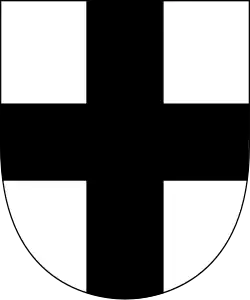 Coat of arms of the Teutonic Knights and the Archbishops of Cologne