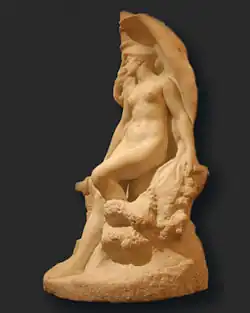 The Ship's Last Sigh, in bisque, 1899