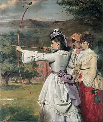 The Fair Toxophilites by William Powell Frith, 1872