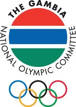 The Gambia National Olympic Committee logo
