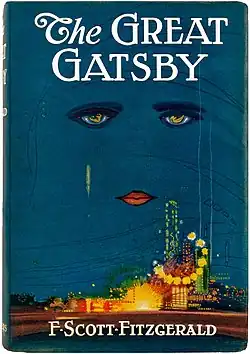Dust jacket of The Great Gatsby, 1925; published by Charles Scribner's Sons, New York
