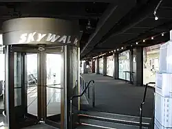 Entrance to the open-air SkyWalk in 2005