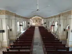 The Nave of The Libmanan Cathedral