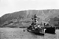 The Royal Navy during World War II, harboured in Souda Bay.