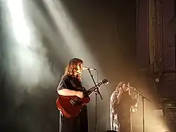 The Secret Sisters performing at the Heartland Festival in the Netherlands in 2018