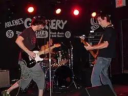 The Hermitt. L-R: Rodrigo Lopresti, Patrick Galligan, Kevin Brady