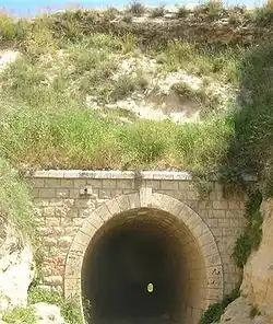 Tunnel from the outside