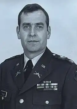 1990 head and shoulders photo of US Army Colonel Thomas D. Kinley in dress uniform