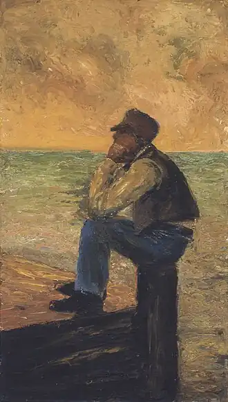 Portrait of an Old Lake Captain, c. 1906. 59.7 x 34.3&nbsp;cm. Beaverbrook Art Gallery, Fredericton