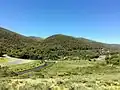 Thredbo River at eastern edge of Thredbo Village